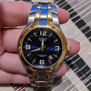 Men's Casio Edifice stainless steel watch